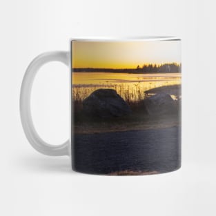 Alone with my thoughts, Sunset V1 Mug